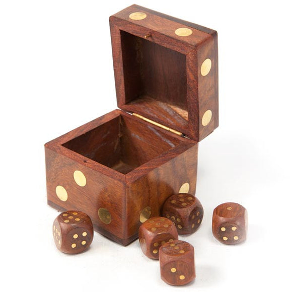 Dice Box (contains 5 small dice)