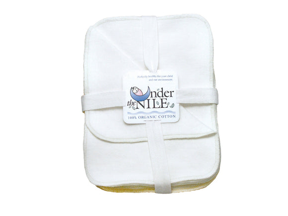 12 Pack Sherpa Wash Cloths, Off White