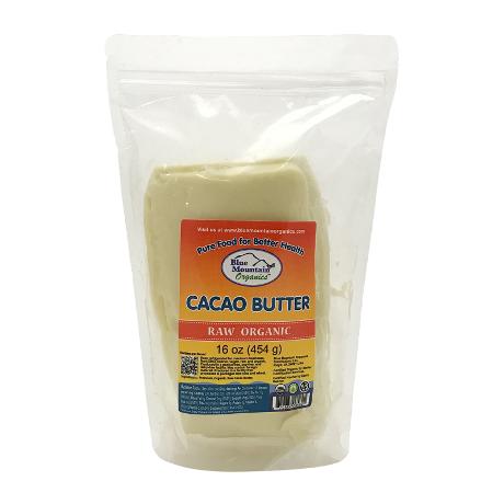 Organic Cacao Butter 1lb/453g