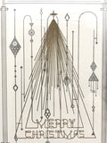 Letterpressed - Greeting card (Xmas Tree)