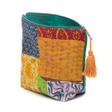 Kantha Splash Cosmetic Pouch (Assorted)