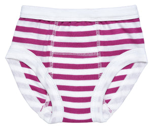 Training Pant, Fuchsia/White Stripe