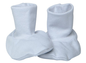 Baby Booties, Ice Blue
