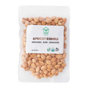 Raw Organic Sprouted Apricot Kernels (8oz./227g)