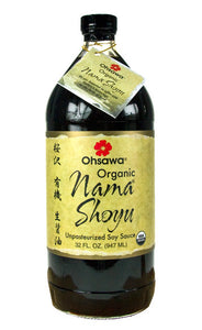 Ohsawa Organic Nama Shoyu 32oz/947ml