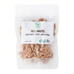 Raw Organic Sprouted Walnuts (5.3oz./150g)